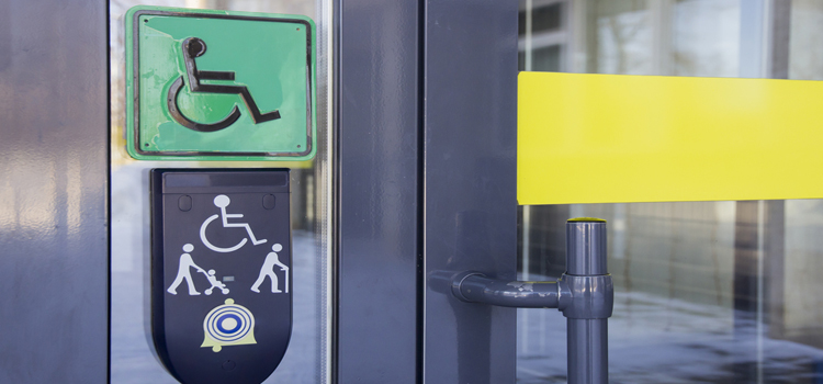 automatic handicap door opener in Healdsburg