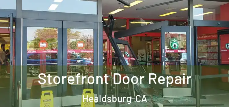 Storefront Door Repair Healdsburg-CA